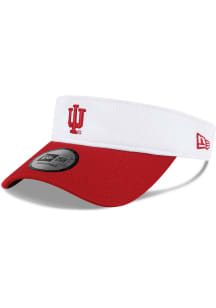 New Era Indiana Hoosiers Mens Crimson Pivot Knit Adjustable Visor