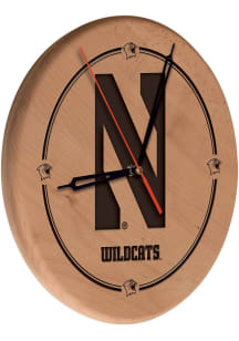 Northwestern Wildcats Laser Engraved Wall Clock