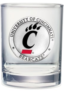 Cincinnati Bearcats Color Rock Glass - Red