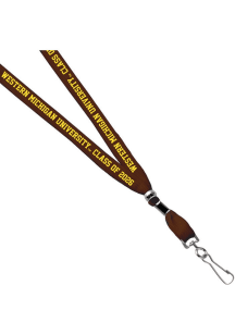 Jardine Western Michigan Broncos 3/8 Class of 2026 Sublimated Lanyard - Brown