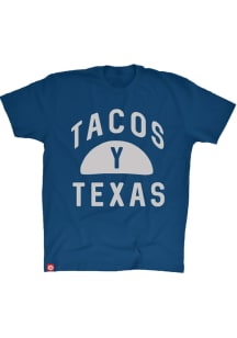 Texas Blue Tacos Y Texas Short Sleeve T Shirt