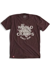 Texas Brown BBQ World Champs Short Sleeve Fashion T Shirt