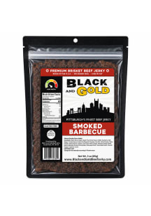 Pittsburgh Black & Gold Jerky Smoked BBQ 3oz Snack