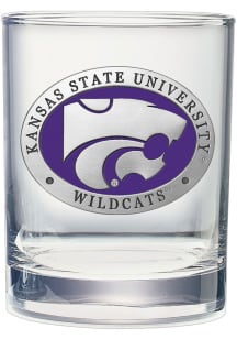 K-State Wildcats 14oz Dbl Old Fashion Rock Glass - Purple