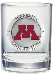 Minnesota Golden Gophers 14oz Dbl Old Fashion Rock Glass - Maroon