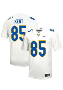Carson Kent  Nike Pitt Panthers White NIL Name And Number Football Jersey