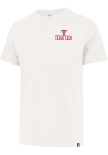 47 Texas Tech Red Raiders Ivory Arcitext Franklin Short Sleeve Fashion T Shirt