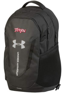 Under Armour Maryland Terrapins Black Hustle 6.0 Backpack