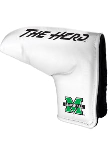 Marshall Thundering Herd White Tour Blade Putter Cover