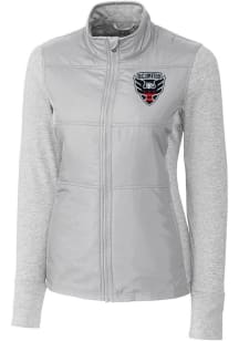 Cutter and Buck DC United Womens Grey Stealth Light Weight Jacket