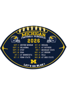 Michigan Wolverines 2026 Football Schedule Magnet