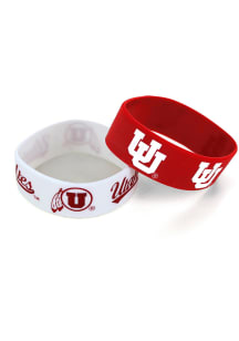 Utah Utes 2pk Silicone Bands Kids Bracelet