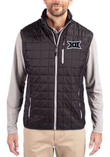 Cutter and Buck Big 12 Mens Black Rainier PrimaLoft Sleeveless Jacket