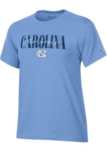 Champion North Carolina Tar Heels Womens Carolina Blue Stadium Short Sleeve T-Shirt