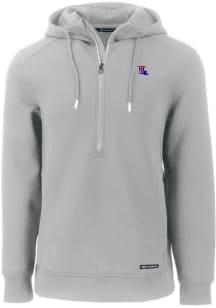 Cutter and Buck Louisiana Tech Bulldogs Mens Ash Roam Hood