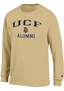 Champion UCF Knights Gold Alumni Jersey Long Sleeve T Shirt