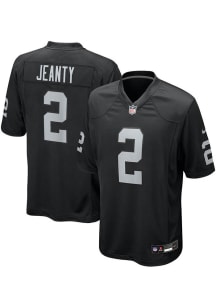 Ashton Jeanty  Nike Las Vegas Raiders Black Home Football Jersey