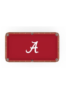 Alabama Crimson Tide Script Pool Table Cloth Pool Table