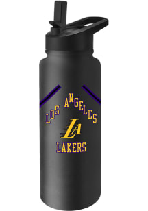 Los Angeles Lakers Primary 34oz Quencher Stainless Steel Bottle - Black
