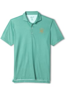 Johnnie O William & Mary Tribe Mens Green Crosslink Short Sleeve Fashion Polo