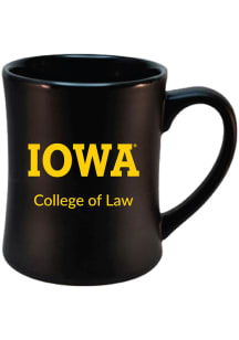 Iowa Hawkeyes 15oz Law Ceramic Mug - Black