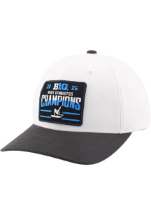 Zephyr Michigan Wolverines 2026 Big Ten Mens Gymnastics Tournament Champs Basis Adjustable Hat - W..