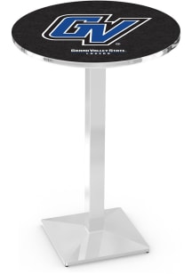 Grand Valley State Lakers Chrome Square Base Pub Table
