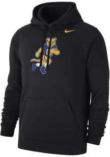 Nike Pitt Panthers Mens Black Football Football Roc Club Fleece Long Sleeve Hoodie