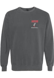 Reagan Jackson  Rally Cincinnati Bearcats Mens Black NIL Embroidered Long Sleeve Crew Sweatshirt