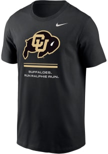 Nike Colorado Buffaloes Black Dri-Fit Core Short Sleeve T Shirt
