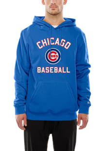 New Era Chicago Cubs Mens Blue Wordmark Hood