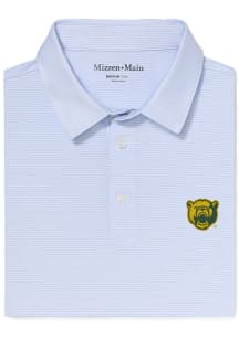 Mizzen+Main Baylor Bears Mens Light Blue Versa Polo Short Sleeve Fashion Polo