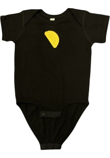 Pittsburgh Baby Black Pierogi Short Sleeve One Piece