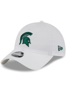 New Era Michigan State Spartans 9TWENTY Stretch Snap Ripstop Adjustable Hat - White
