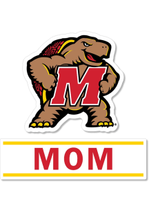 Maryland Terrapins 3 Inch Mom Auto Decal - Red