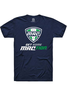 Summit Sportswear MAC Navy Blue Primary Logo over wordmark Short Sleeve T Shirt