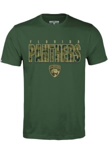 Levelwear Florida Panthers Olive Richmond Protect Short Sleeve T Shirt