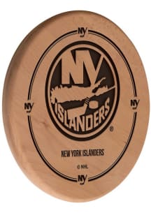 New York Islanders Laser Engraved Sign - Brown