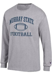 Champion Murray State Racers Grey Football Football Jersey Long Sleeve T Shirt