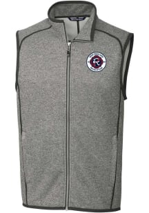 Cutter and Buck New England Revolution Big and Tall Grey Mainsail Mens Vest