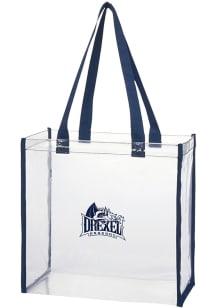 Drexel Dragons Team Logo Womens Clear Tote