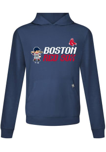 Levelwear Boston Red Sox Mens Navy Blue Relay 8-Bit Baseball Hood