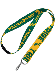 William & Mary Tribe Primary 1" Lanyard w/ Buckle Lanyard - Green