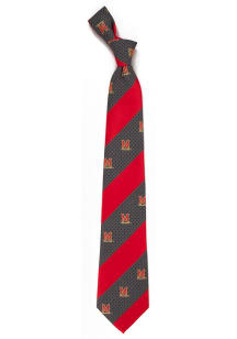 Maryland Terrapins Geo Stripe Mens Tie