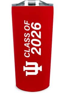 Indiana Hoosiers 18oz Class of 2026 Soft Touch Stainless Steel Tumbler - Crimson