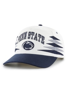 47 Penn State Nittany Lions Diamond Cut Hitch Adjustable Hat - White