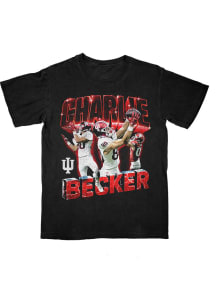 Charlie Becker Indiana Hoosiers Youth Charcoal Illustrated Fashion Player Tee