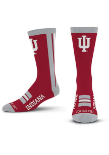 Indiana Hoosiers Throwback Mens Crew Socks