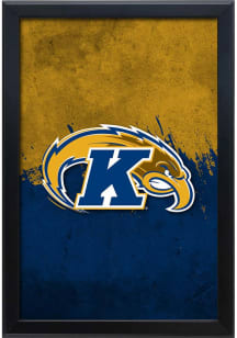 Kent State Golden Flashes Snap Frame LED Sign - Black
