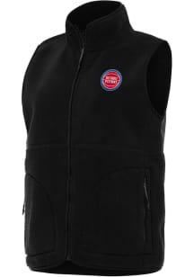 Antigua Detroit Pistons Womens Black Nostalgia Vest